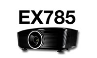 Ambiente Projektion mit Optoma EX785 Projektoren aus der ProScene Reihe.