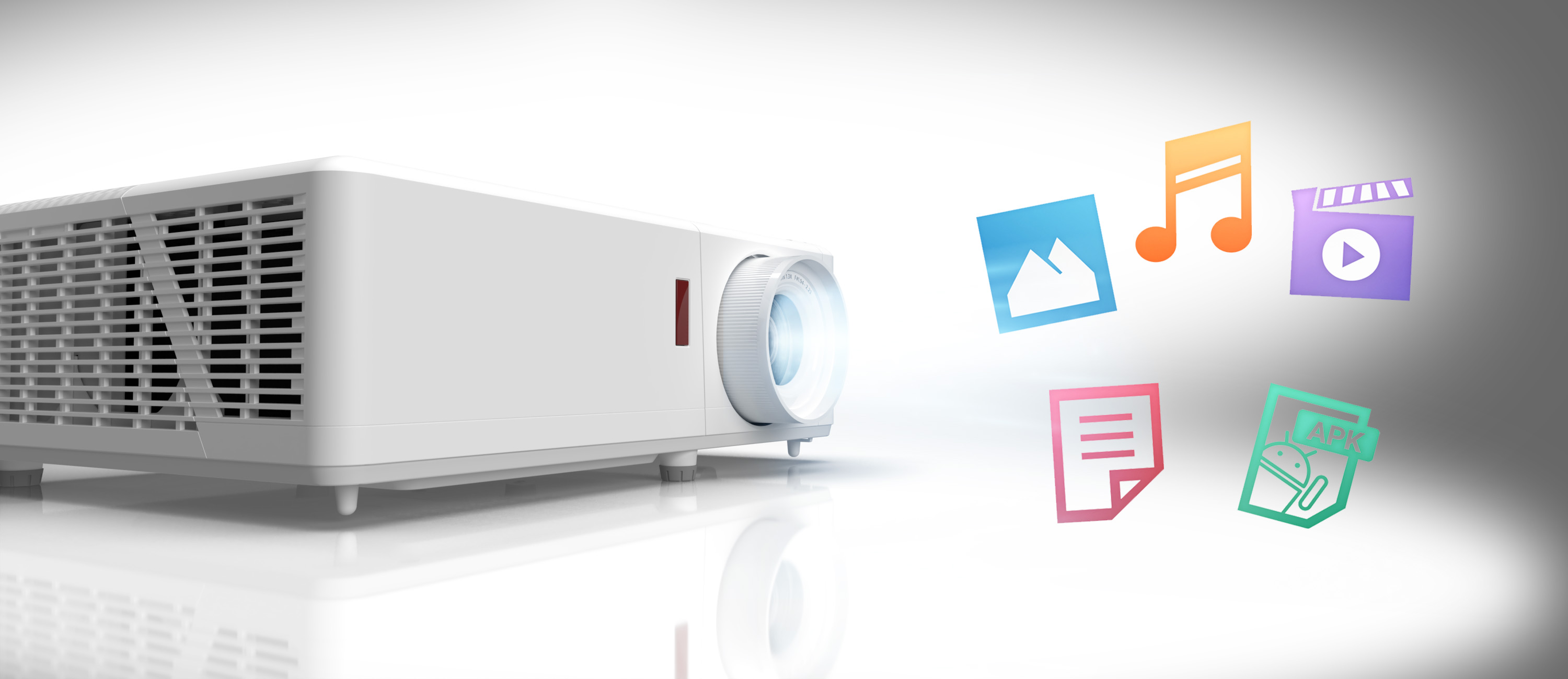 Eingebauter Media Player