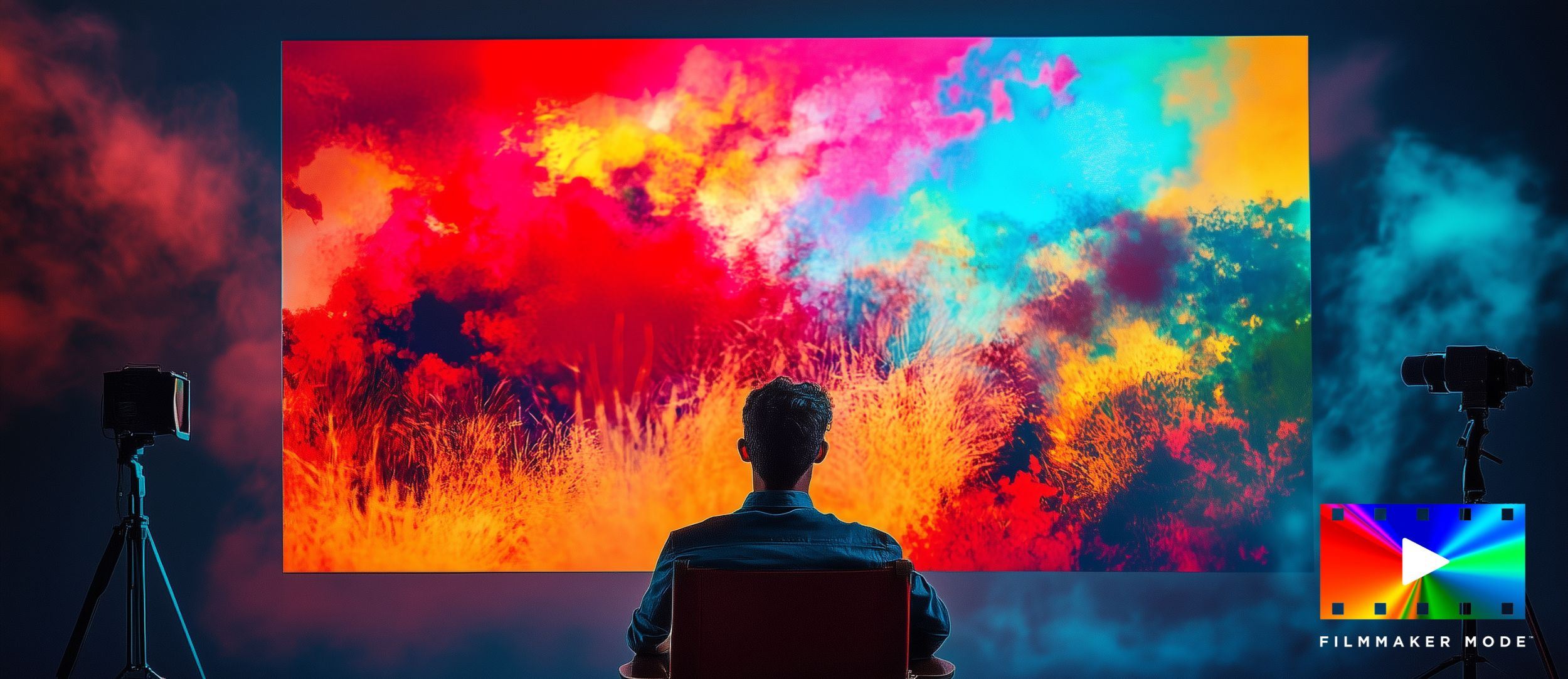 Sehen Sie Ihre Filme und Sendungen so, wie es die Regisseure beabsichtigt haben – mit FILMMAKER MODE™