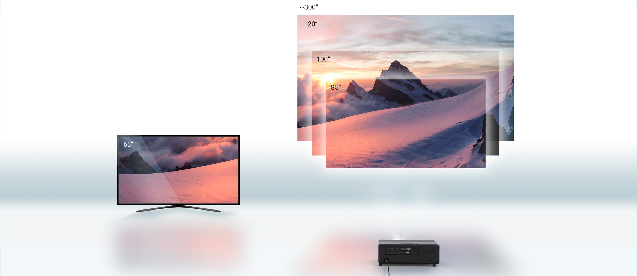 Entertainment in large format